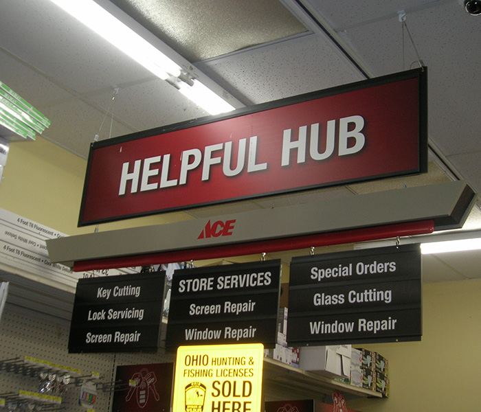 Point Place Store Sign